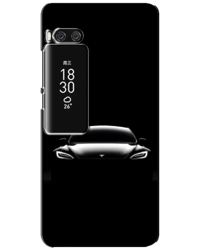 Чехол для Meizu Pro 7 Plus с картинкой «Фары Tesla Night» Чехол для Meizu Pro 7 Plus с картинкой «Фары Tesla Night»