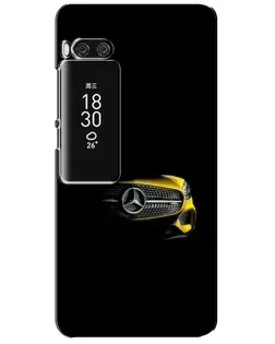 Чехол для Meizu Pro 7 Plus с картинкой «Mercedes — ретро стиль»