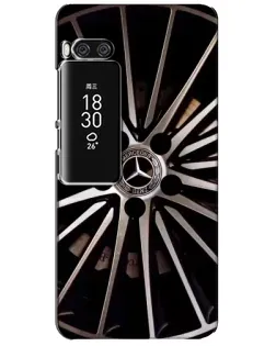 Чехол для Meizu Pro 7 Plus с картинкой «Диск Mercedes»