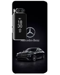 Чехол для Meizu Pro 7 Plus с картинкой «Mercedes — решетка радиатора»