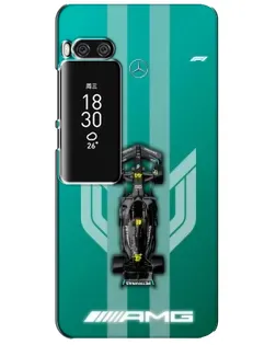 Чехол для Meizu Pro 7 Plus с картинкой «Mercedes AMG Petronas»