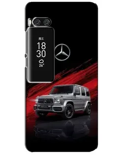Чехол для Meizu Pro 7 Plus с картинкой «Mercedes G-Class красный»
