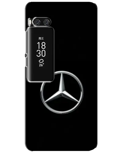 Чехол для Meizu Pro 7 Plus с картинкой «Mercedes классический лого» Чехол для Meizu Pro 7 Plus с картинкой «Mercedes классический лого»