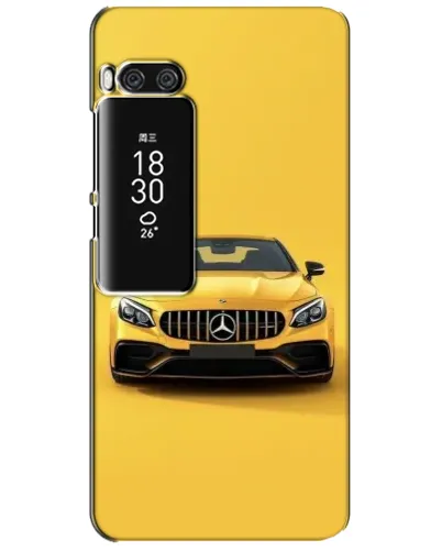 Чехол для Meizu Pro 7 Plus с картинкой «Желтый Mercedes GT» Чехол для Meizu Pro 7 Plus с картинкой «Желтый Mercedes GT»