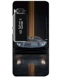 Чохол для Meizu Pro 7 Plus з картинкою «Lamborghini золоті лінії» Чохол для Meizu Pro 7 Plus з картинкою «Lamborghini золоті лінії»