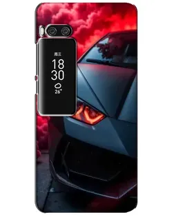 Чохол для Meizu Pro 7 Plus з картинкою «Lamborghini червоне сяйво» Чохол для Meizu Pro 7 Plus з картинкою «Lamborghini червоне сяйво»