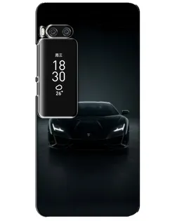 Чехол для Meizu Pro 7 Plus с картинкой «Черный Lamborghini Aventador» Чехол для Meizu Pro 7 Plus с картинкой «Черный Lamborghini Aventador»