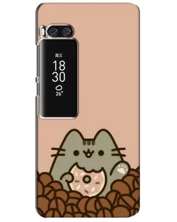 Чохол для Meizu Pro 7 Plus з картинкою «Кавовий Пушин»