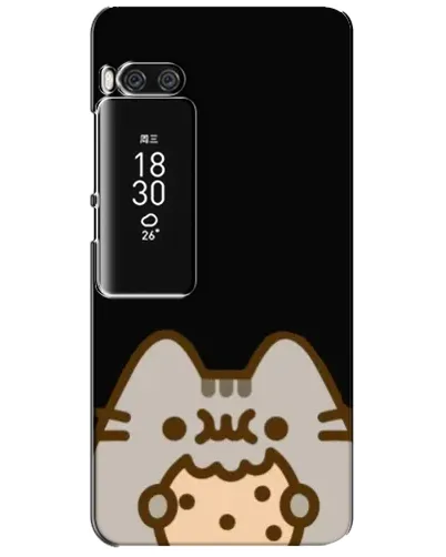 Чехол для Meizu Pro 7 Plus с картинкой «Пушин на черном»