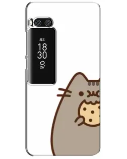 Чохол для Meizu Pro 7 Plus з картинкою «Пушин з печивом»