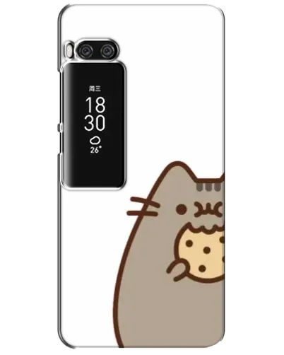 Чехол для Meizu Pro 7 Plus с картинкой «Пушин с печеньем»