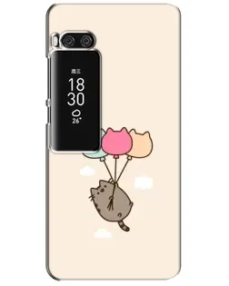 Чохол для Meizu Pro 7 Plus з картинкою «Пушин на кульках»