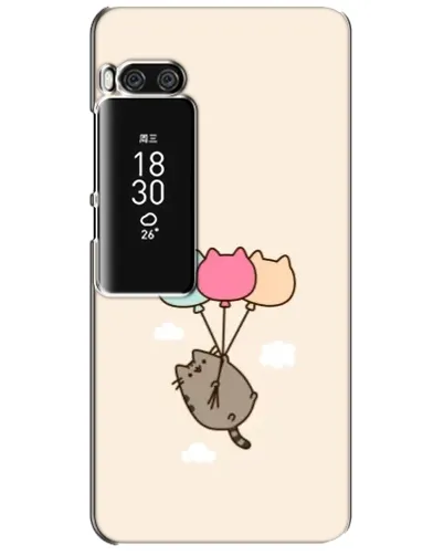 Чехол для Meizu Pro 7 Plus с картинкой «Пушин на шариках»