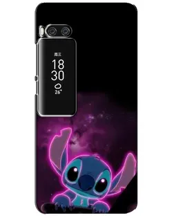 Чохол для Meizu Pro 7 Plus з картинкою «Неоновий Stitch»