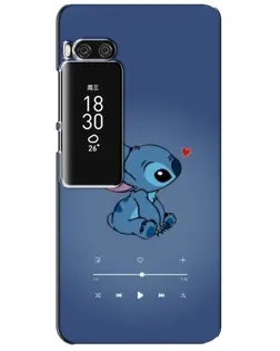 Чохол для Meizu Pro 7 Plus з картинкою «Музичний Stitch»