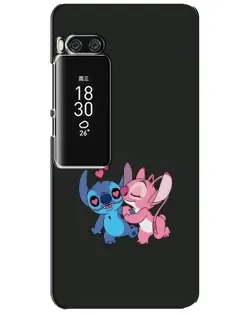Чохол для Meizu Pro 7 Plus з картинкою «Анжел цілує Стіча»