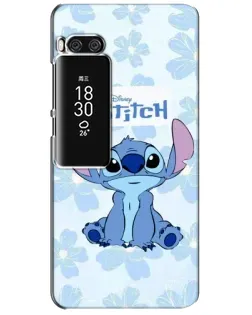 Чохол для Meizu Pro 7 Plus з картинкою «Stitch серед квітів»