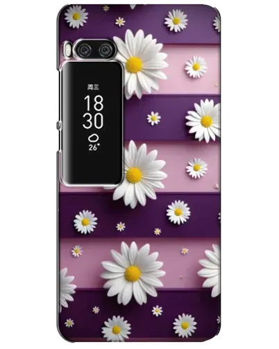 Чехол для Meizu Pro 7 Plus с картинкой «Ромашки на фиолетовом» Чехол для Meizu Pro 7 Plus с картинкой «Ромашки на фиолетовом»