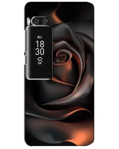 Чехол для Meizu Pro 7 Plus с картинкой «Шелковая черная роза» Чехол для Meizu Pro 7 Plus с картинкой «Шелковая черная роза»