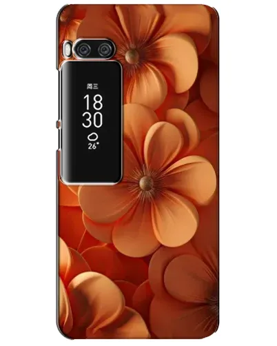 Чехол для Meizu Pro 7 Plus с картинкой «Оранжевый макро цветок» Чехол для Meizu Pro 7 Plus с картинкой «Оранжевый макро цветок»