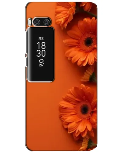 Чехол для Meizu Pro 7 Plus с картинкой «Оранжевые герберы» Чехол для Meizu Pro 7 Plus с картинкой «Оранжевые герберы»