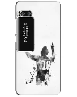 Чохол для Meizu Pro 7 Plus з картинкою «Чорно-білий силует Мессі» Чохол для Meizu Pro 7 Plus з картинкою «Чорно-білий силует Мессі»