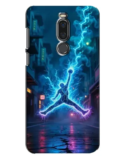 Чехол для Meizu X8 с картинкой «Jordan Gold Jumpman»