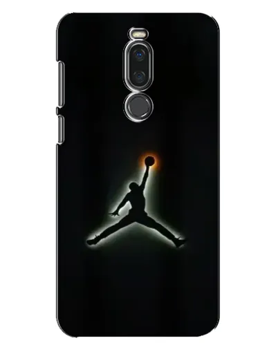 Чехол для Meizu X8 с картинкой «Jordan Gradient Logo»