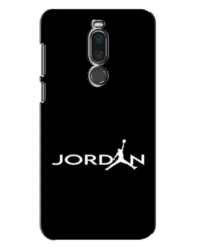 Чехол для Meizu X8 с картинкой «Jordan White Logo»