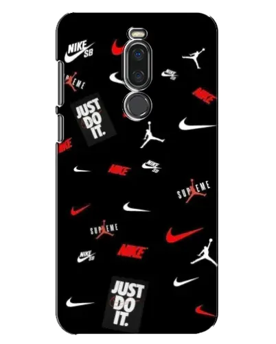 Чехол для Meizu X8 с картинкой «Nike Mix Pattern»