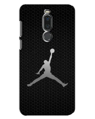 Чехол для Meizu X8 с картинкой «Jordan Dark Carbon»