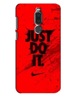 Чехол для Meizu X8 с картинкой «Nike Just Do It»