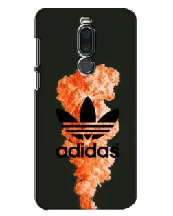 Чехол для Meizu X8 с картинкой «Оранжевый дым Adidas» Чехол для Meizu X8 с картинкой «Оранжевый дым Adidas»