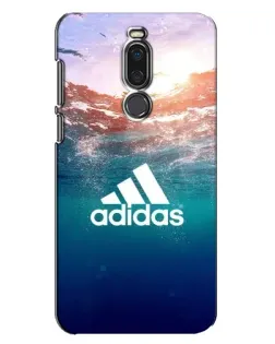 Чехол для Meizu X8 с картинкой «Океанская глубина адидас» Чехол для Meizu X8 с картинкой «Океанская глубина адидас»