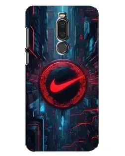 Чехол для Meizu X8 с картинкой «Техногенный стиль Nike» Чехол для Meizu X8 с картинкой «Техногенный стиль Nike»