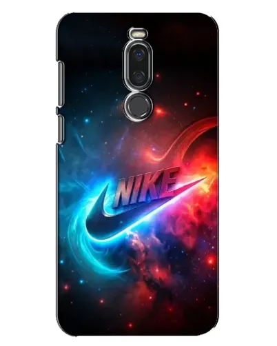 Чехол для Meizu X8 с картинкой «Огненный логотип Nike» Чехол для Meizu X8 с картинкой «Огненный логотип Nike»