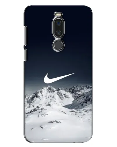 Чехол для Meizu X8 с картинкой «Nike — зимние горы» Чехол для Meizu X8 с картинкой «Nike — зимние горы»