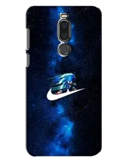 Чехол для Meizu X8 с картинкой «Звездный путь Nike» Чехол для Meizu X8 с картинкой «Звездный путь Nike»