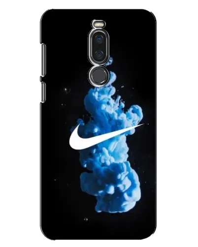 Чехол для Meizu X8 с картинкой «Nike и синий дым» Чехол для Meizu X8 с картинкой «Nike и синий дым»