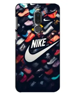 Чехол для Meizu X8 с картинкой «Коллекция кроссовок Nike» Чехол для Meizu X8 с картинкой «Коллекция кроссовок Nike»