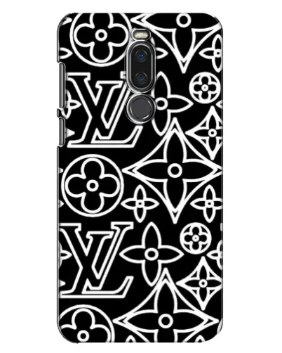 Чехол для Meizu X8 с картинкой «Черно-белый узор LV» Чехол для Meizu X8 с картинкой «Черно-белый узор LV»