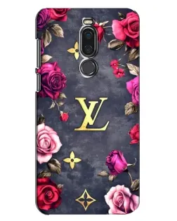 Чехол для Meizu X8 с картинкой «Цветочный Louis Vuitton»
