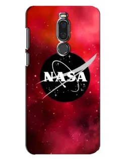 Чохол для Meizu X8 з картинкою «NASA — червона туманність»