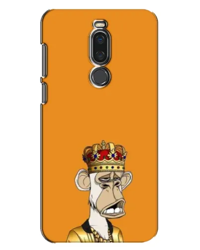 Чехол для Meizu X8 с картинкой «Золотая обезьяна Bored Ape»