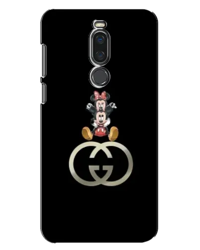 Чехол для Meizu X8 с картинкой «Минни Маус на лого»