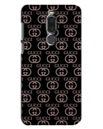 Чехол для Meizu X8 с картинкой «Классическая монограмма Gucci»
