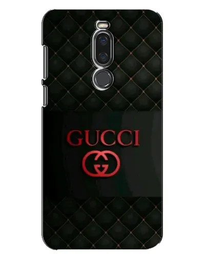 Чехол для Meizu X8 с картинкой «Gucci — стеганый черный»