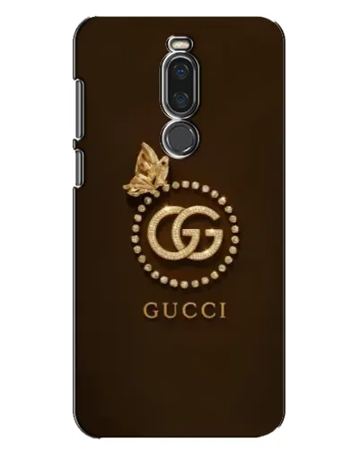 Чехол для Meizu X8 с картинкой «Gucci — золотая бабочка»