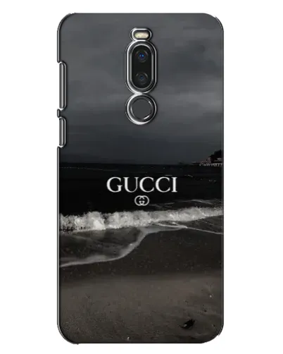 Чехол для Meizu X8 с картинкой «Gucci — морской прибой»