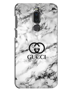 Чехол для Meizu X8 с картинкой «Gucci — мраморный шик»